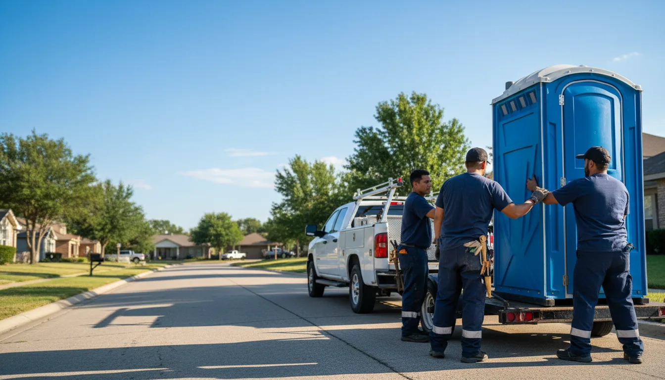 Portable Toilet Rental in Maroa, IL near me